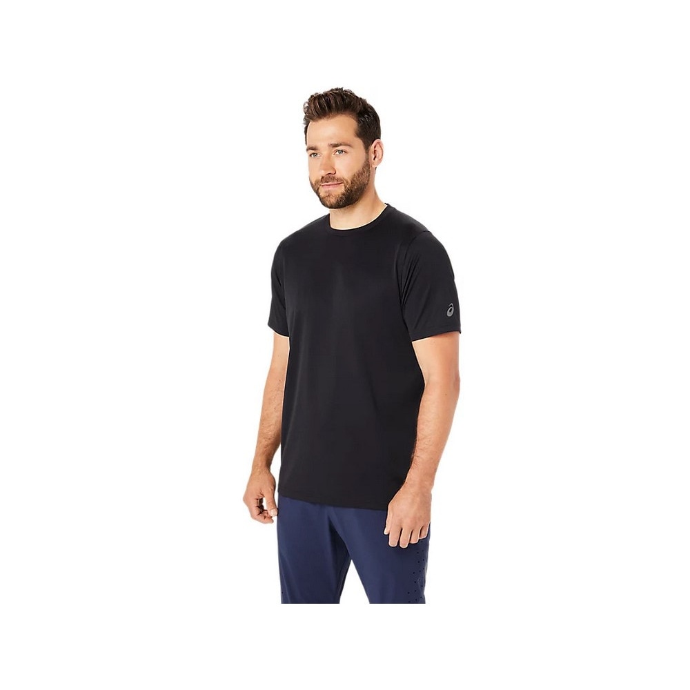 アシックス（ASICS）（メンズ、レディース）ACTIBREEZE パネルジャカード 半袖Tシャツ 2031E507.001