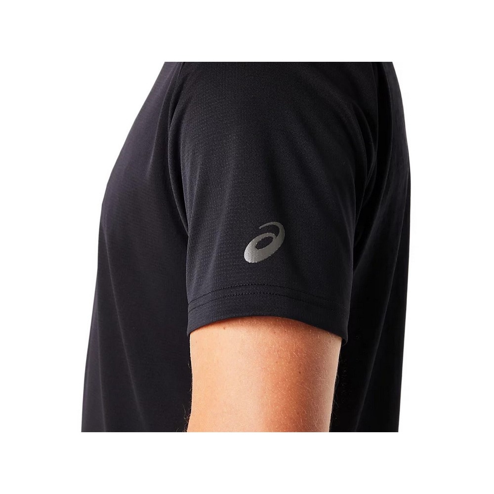 アシックス（ASICS）（メンズ、レディース）ACTIBREEZE パネルジャカード 半袖Tシャツ 2031E507.001