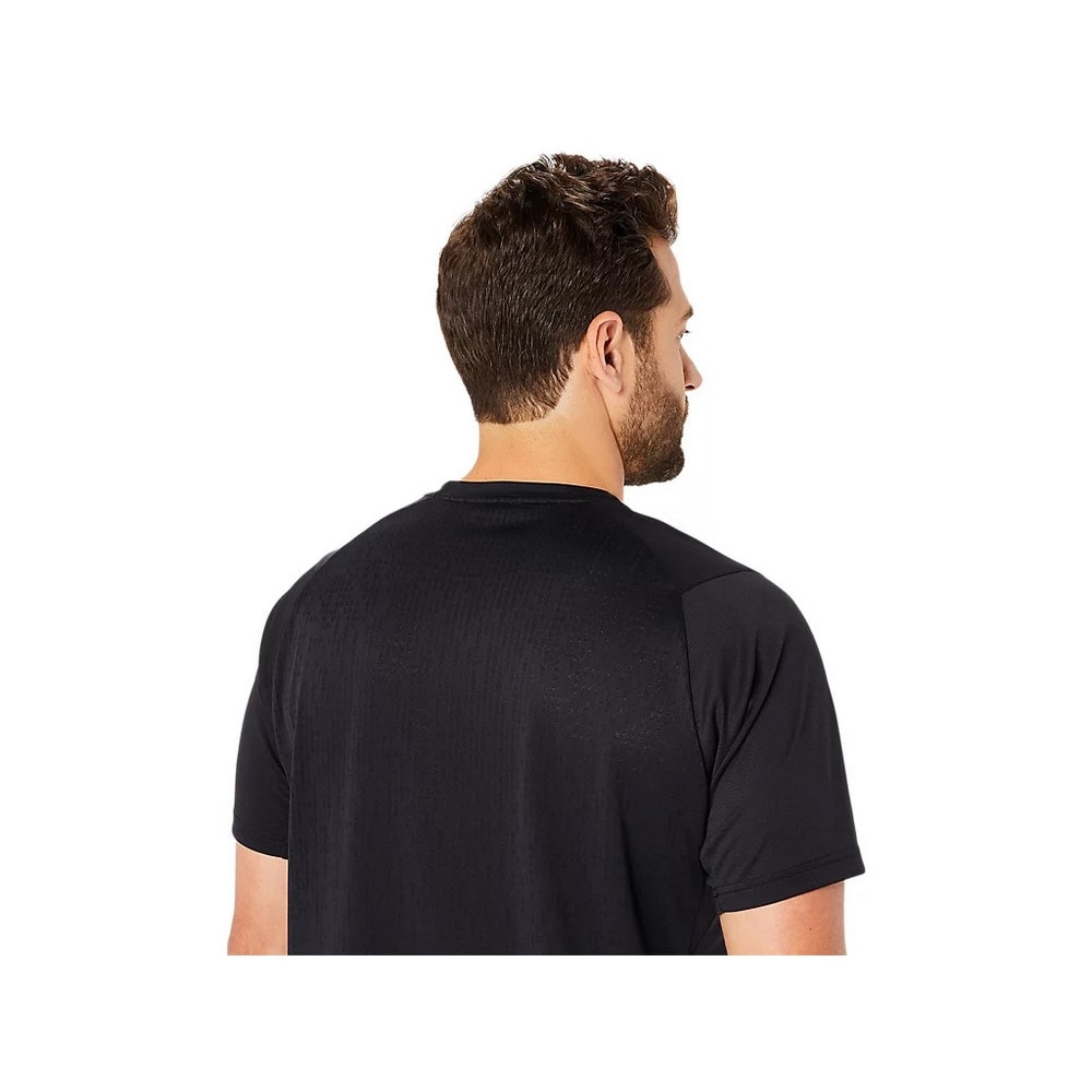 アシックス（ASICS）（メンズ、レディース）ACTIBREEZE パネルジャカード 半袖Tシャツ 2031E507.001