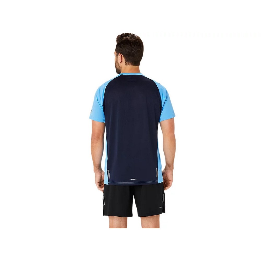 アシックス（ASICS）（メンズ、レディース）ACTIBREEZE パネルジャカード 半袖Tシャツ 2031E507.407