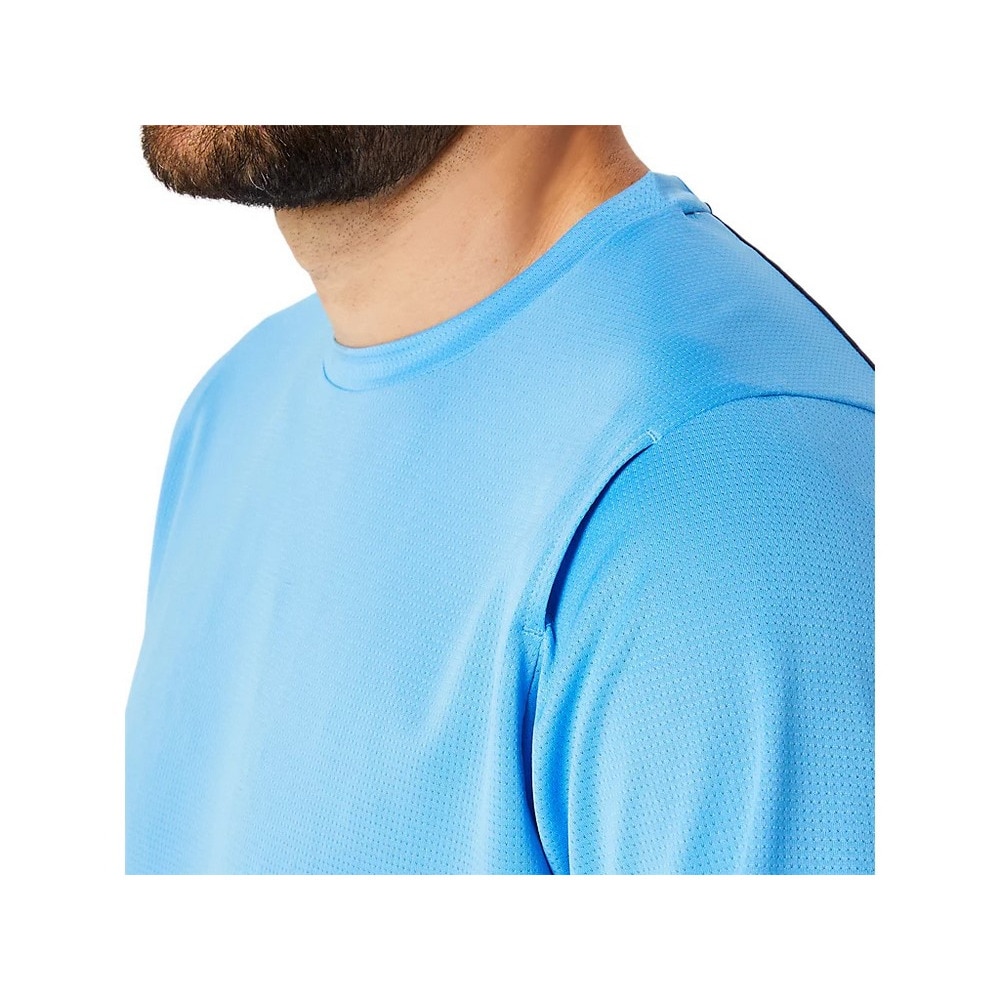 アシックス（ASICS）（メンズ、レディース）ACTIBREEZE パネルジャカード 半袖Tシャツ 2031E507.407