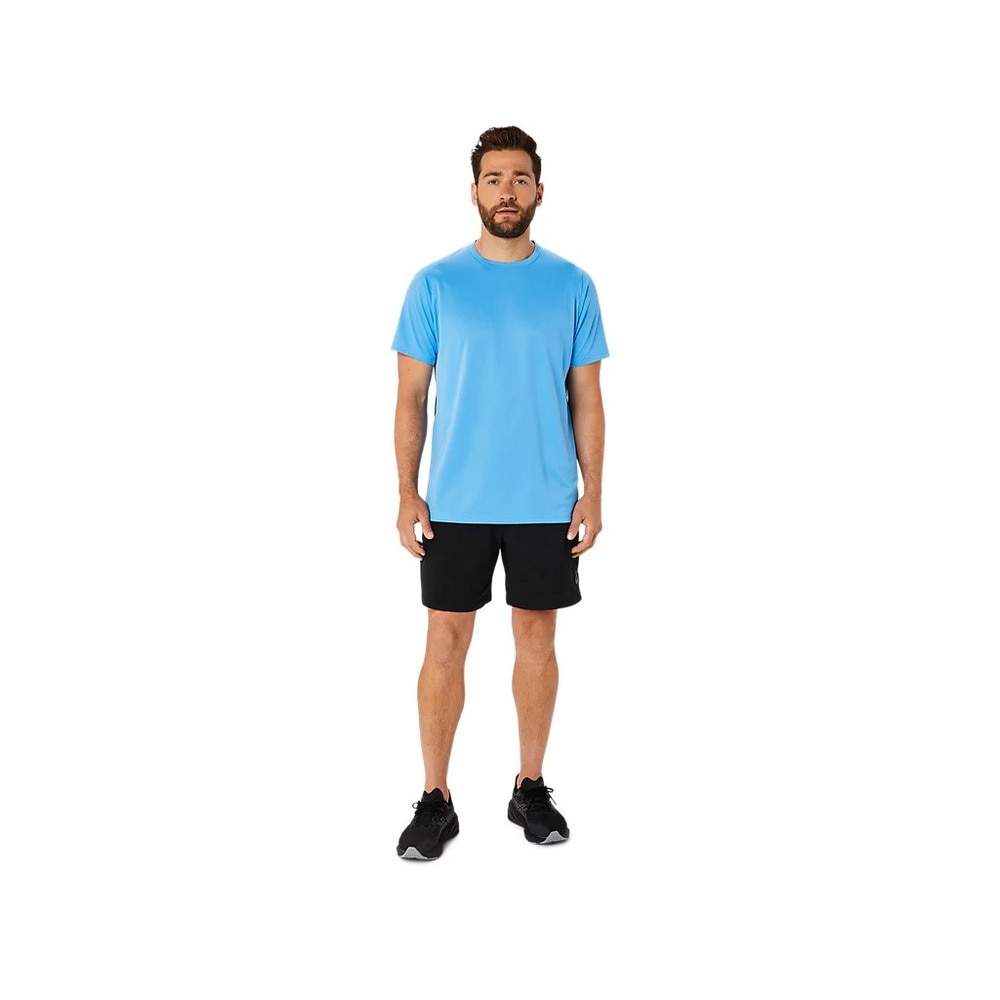 アシックス（ASICS）（メンズ、レディース）ACTIBREEZE パネルジャカード 半袖Tシャツ 2031E507.407