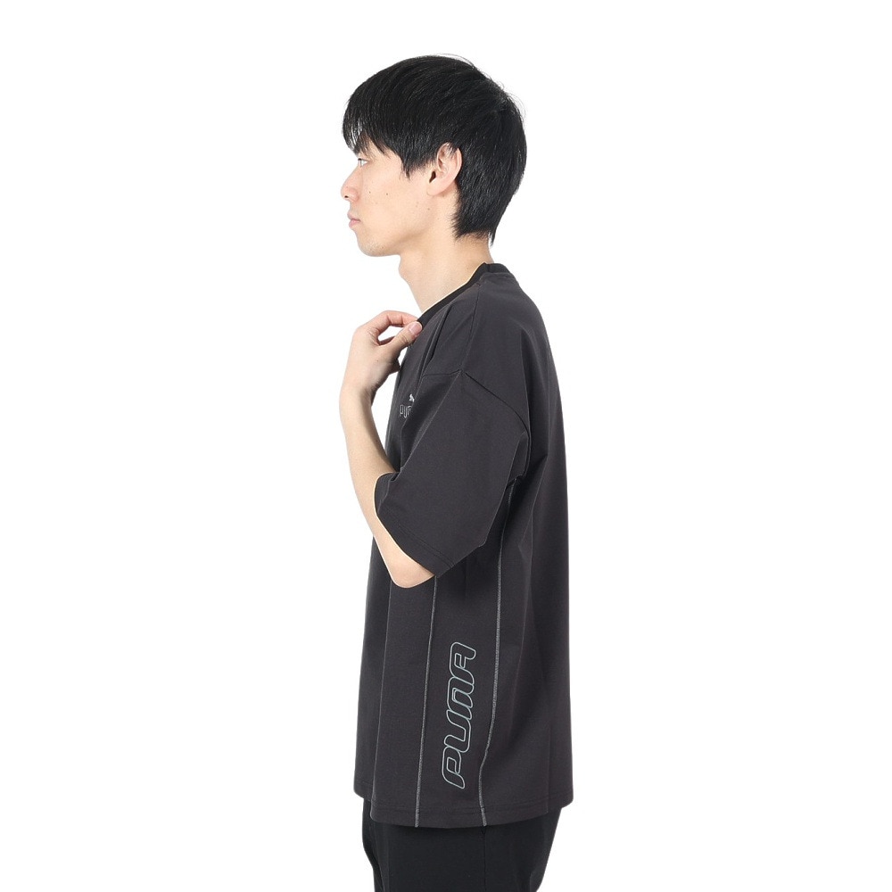 プーマ（PUMA）（メンズ）CORE HERITAGE 半袖Tシャツ 680667 01 BLK