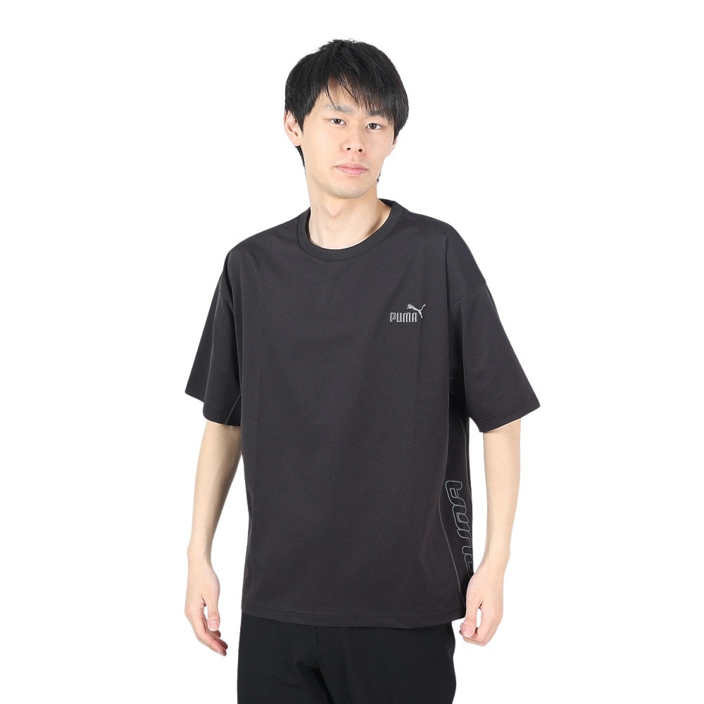 プーマ（PUMA）（メンズ）CORE HERITAGE 半袖Tシャツ 680667 01 BLK