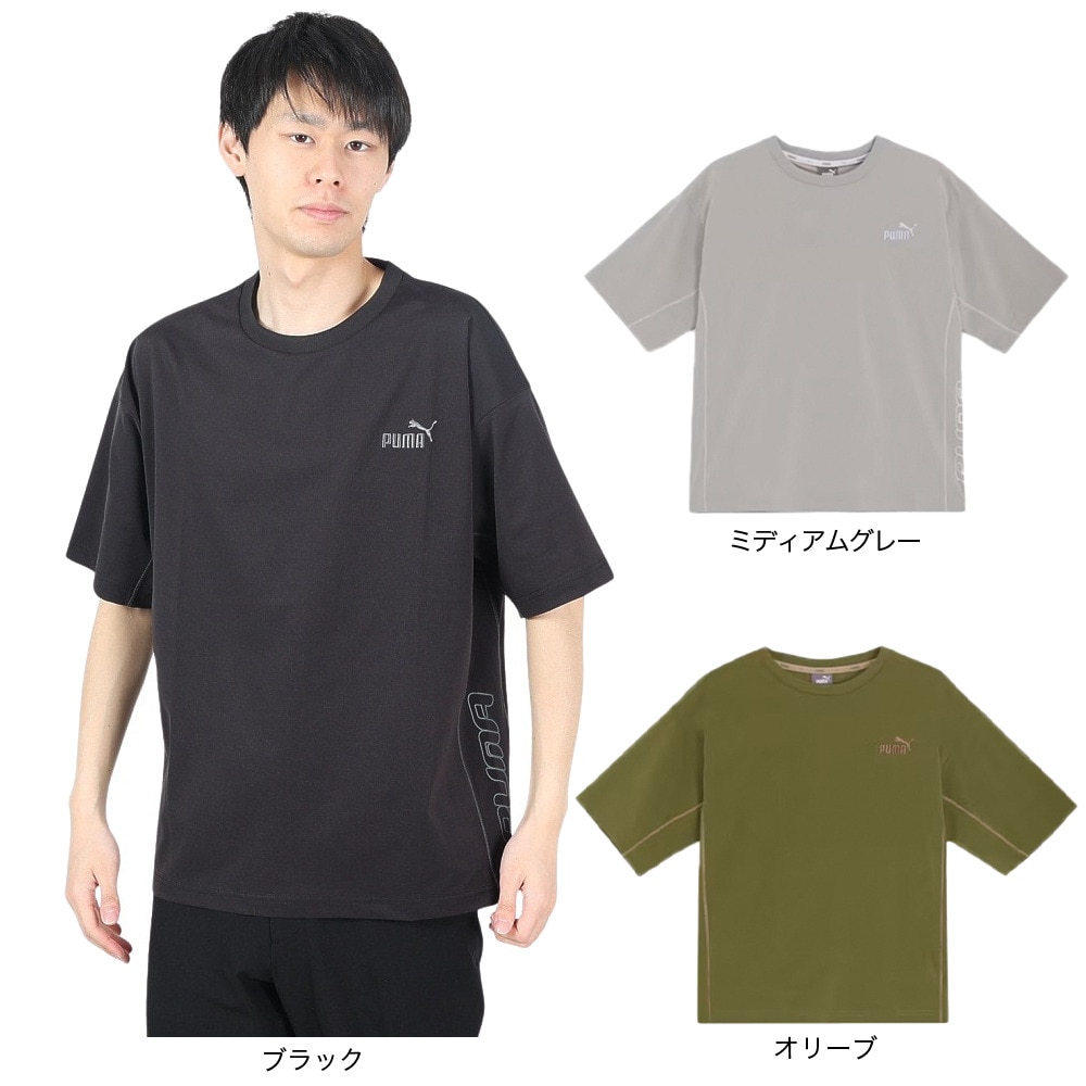プーマ（PUMA）（メンズ）CORE HERITAGE 半袖Tシャツ 680667 33 OLV