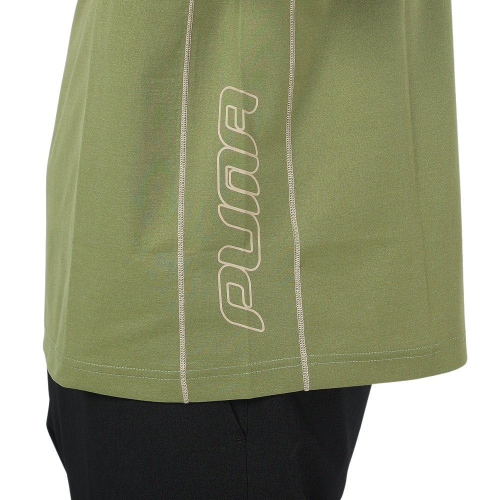 プーマ（PUMA）（メンズ）CORE HERITAGE 半袖Tシャツ 680667 33 OLV