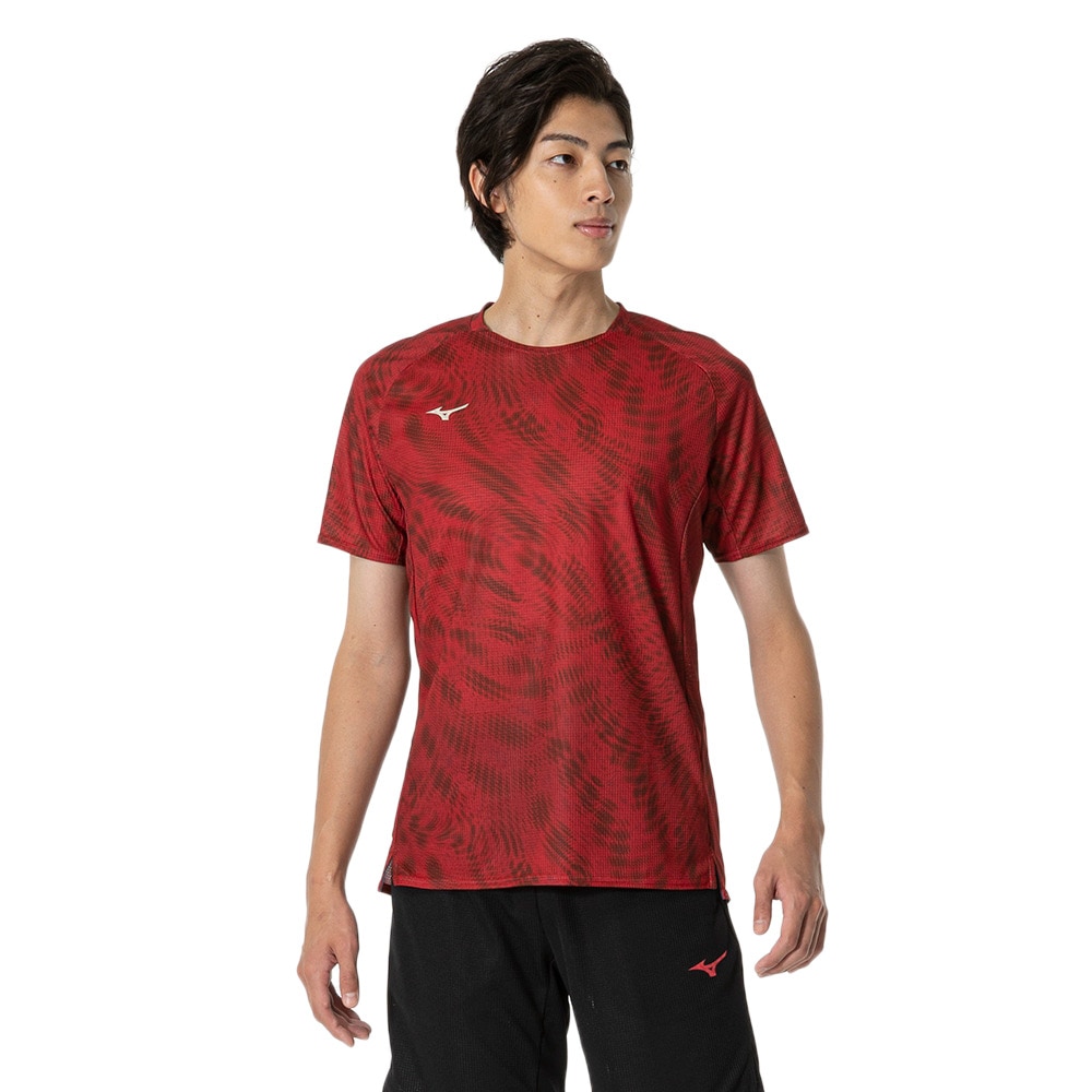 ミズノ（MIZUNO）（メンズ）ドライエアロ フローTシャツ 32MAB02066