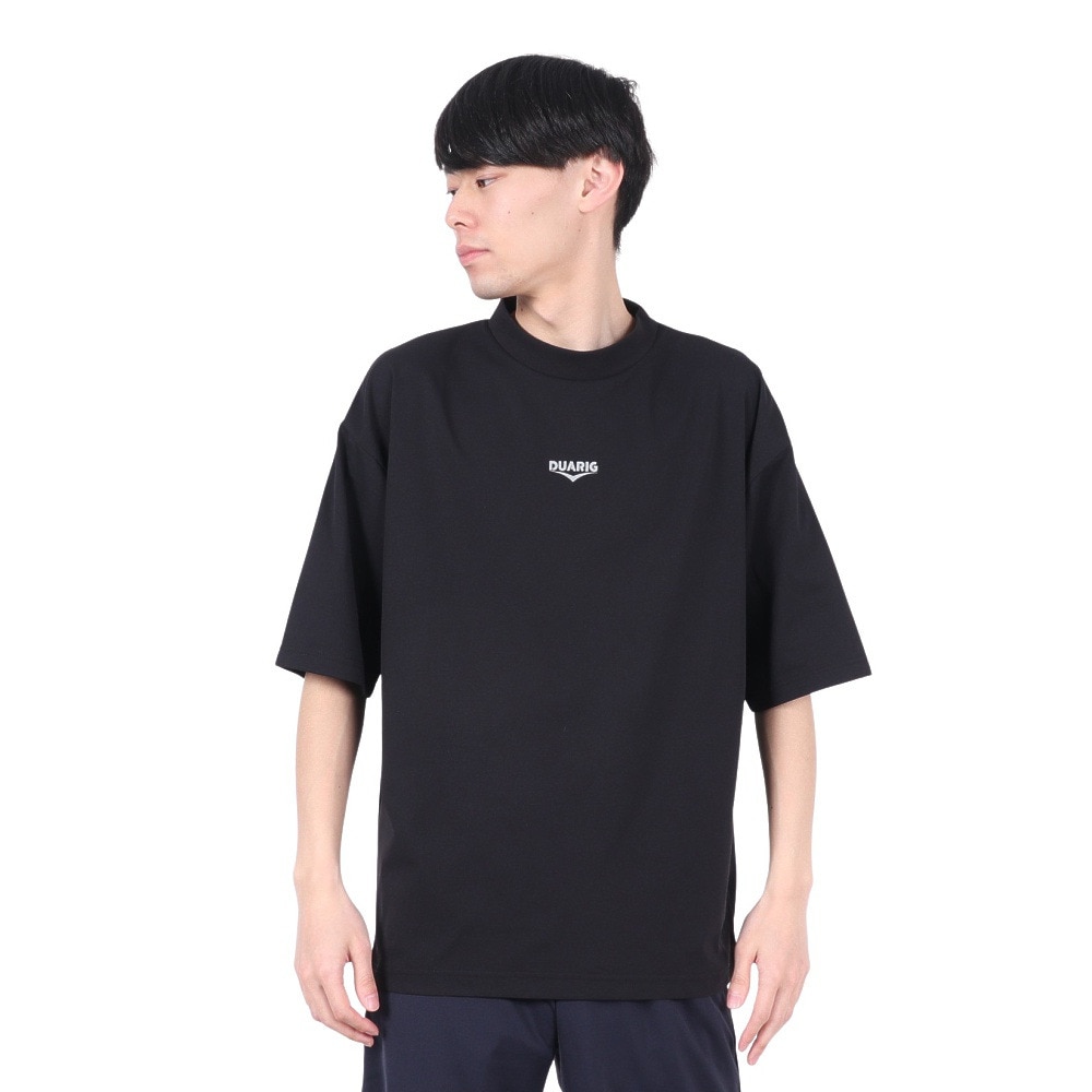 デュアリグ（DUARIG）（メンズ）ドライプラス PBT 半袖Tシャツ 5S0010-TRCT-863HD BLK