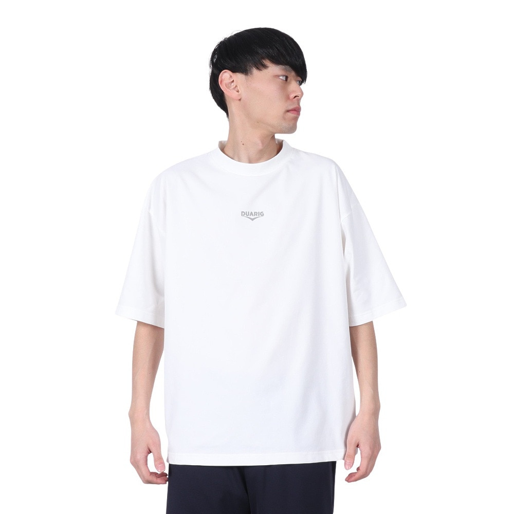 デュアリグ（DUARIG）（メンズ）ドライプラス PBT 半袖Tシャツ 5S0010-TRCT-863HD WHT