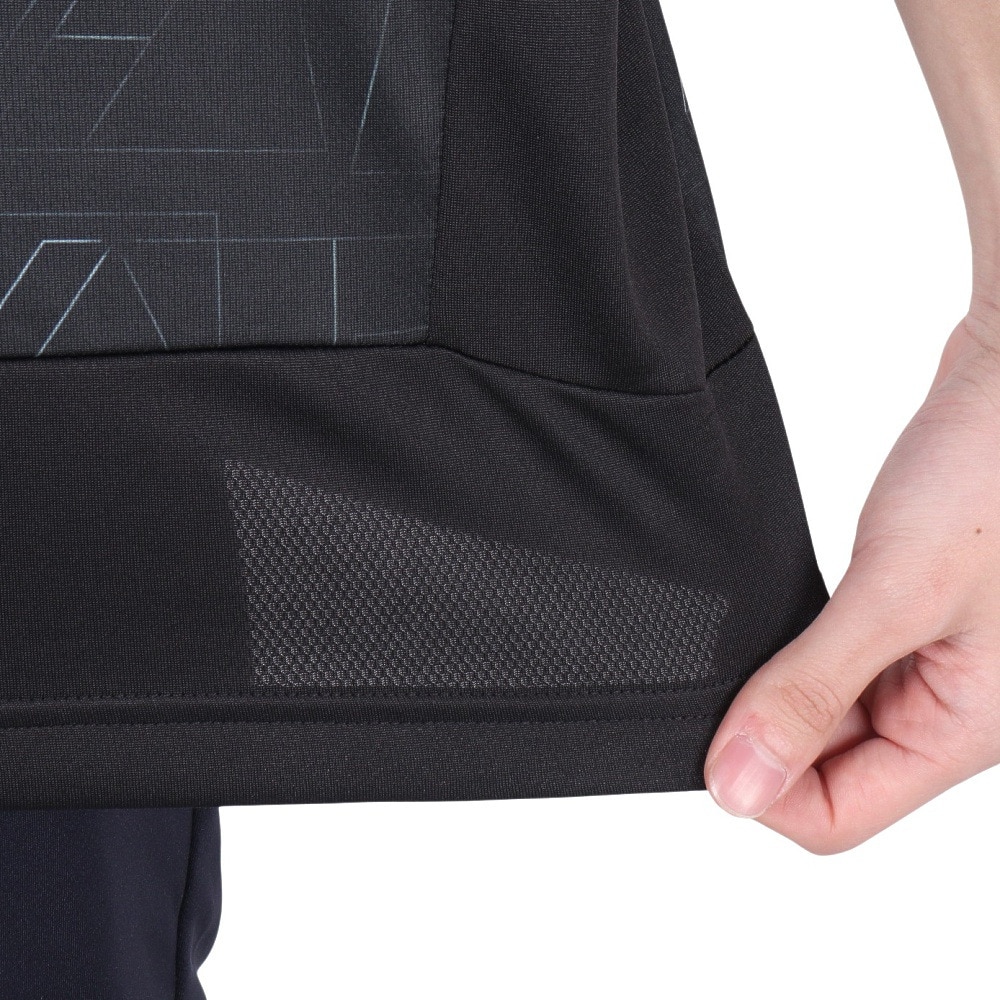 デュアリグ（DUARIG）（メンズ）ドライプラス PBT メッシュ半袖Tシャツ 5S0011-TRCT-863HD BLK