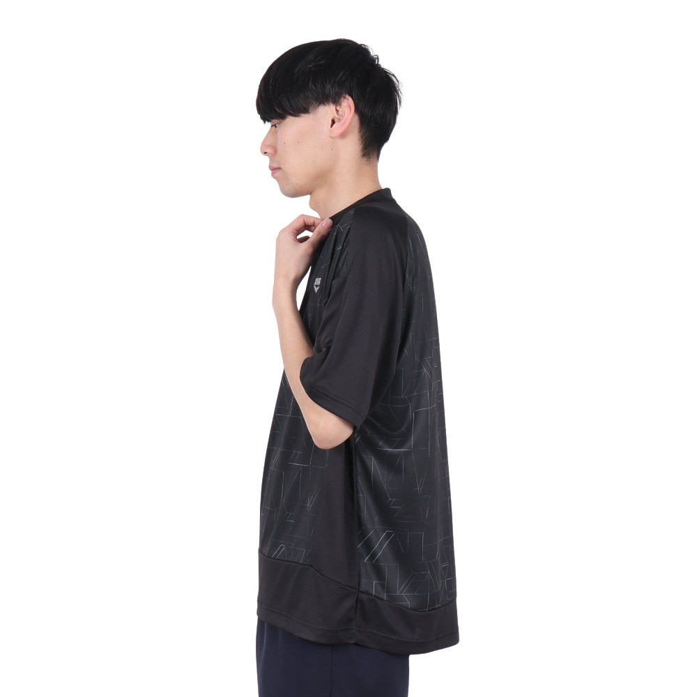 デュアリグ（DUARIG）（メンズ）ドライプラス PBT メッシュ半袖Tシャツ 5S0011-TRCT-863HD BLK