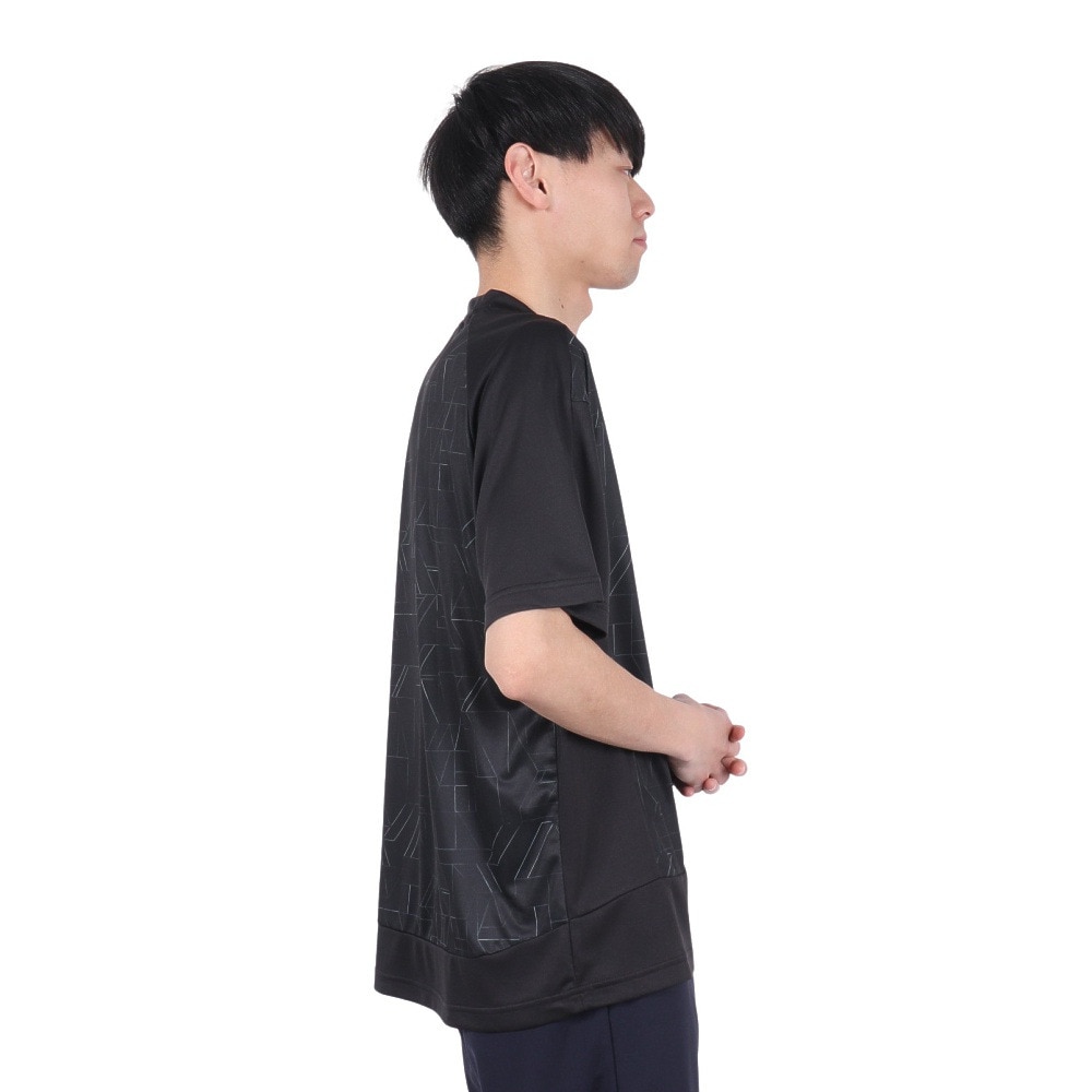 デュアリグ（DUARIG）（メンズ）ドライプラス PBT メッシュ半袖Tシャツ 5S0011-TRCT-863HD BLK
