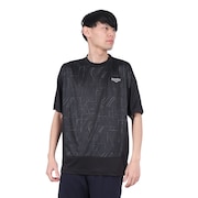 (メンズ)ドライプラス PBT メッシュ半袖Tシャツ 5S0011-TRCT-863HD BLK