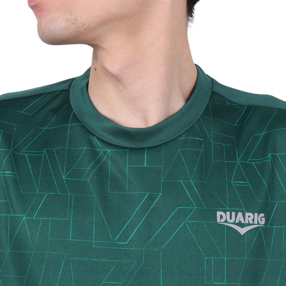 デュアリグ（DUARIG）（メンズ）ドライプラス PBT メッシュ半袖Tシャツ 5S0011-TRCT-863HD DGRN