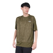 (メンズ)ドライプラス PBT メッシュ半袖Tシャツ 5S0011-TRCT-863HD KHK