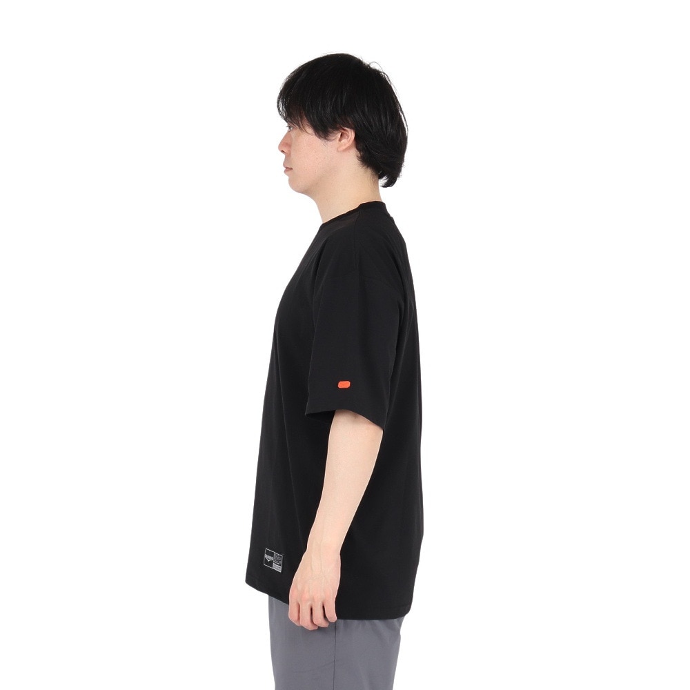 デュアリグ（DUARIG）（メンズ）ドライプラス 15UV ニット AIR Tシャツ 5S0020-TRCT-863SD BLK
