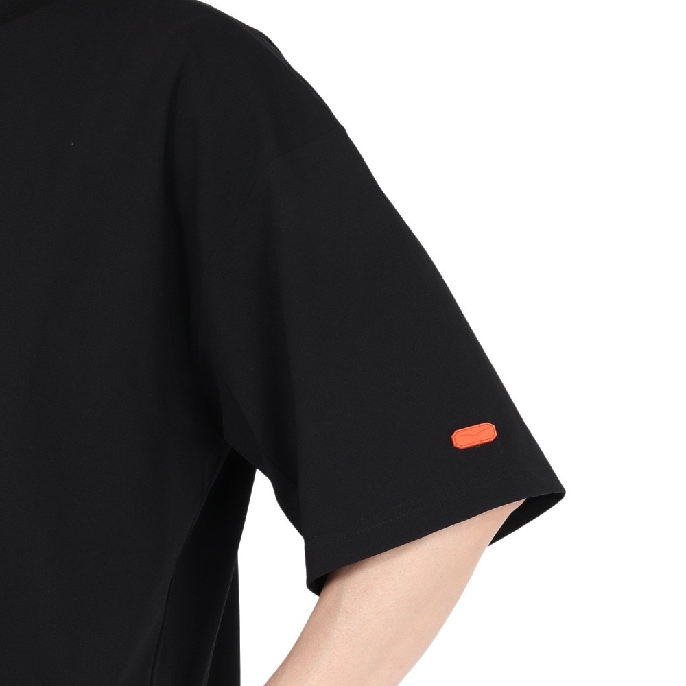 デュアリグ（DUARIG）（メンズ）ドライプラス 15UV ニット AIR Tシャツ 5S0020-TRCT-863SD BLK