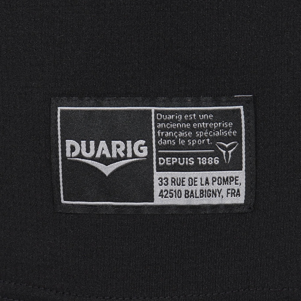 デュアリグ（DUARIG）（メンズ）ドライプラス 15UV ニット AIR Tシャツ 5S0020-TRCT-863SD BLK