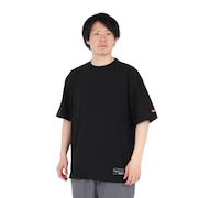 (メンズ)ドライプラス 15UV ニット AIR Tシャツ 5S0020-TRCT-863SD BLK