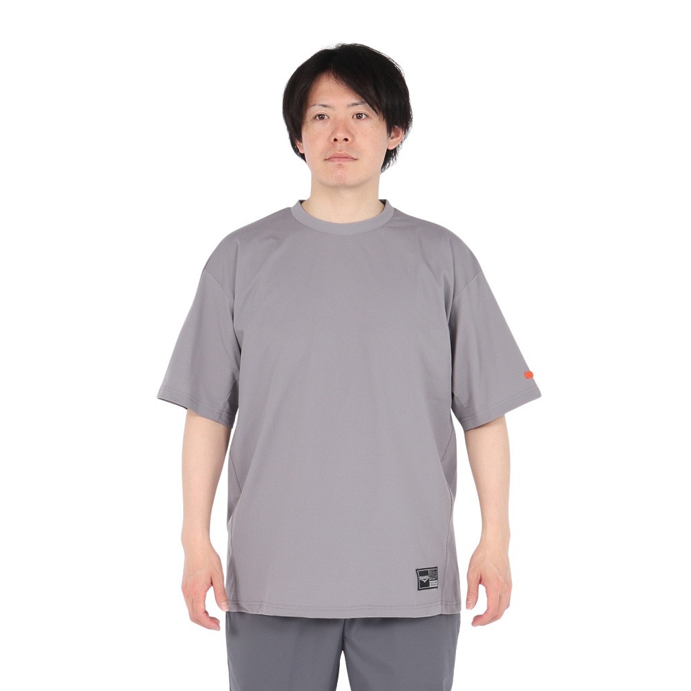 デュアリグ（DUARIG）（メンズ）ドライプラス 15UV ニット AIR Tシャツ 5S0020-TRCT-863SD IGRY
