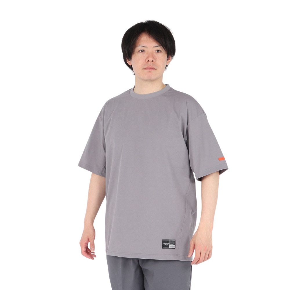 デュアリグ（DUARIG）（メンズ）ドライプラス 15UV ニット AIR Tシャツ 5S0020-TRCT-863SD IGRY