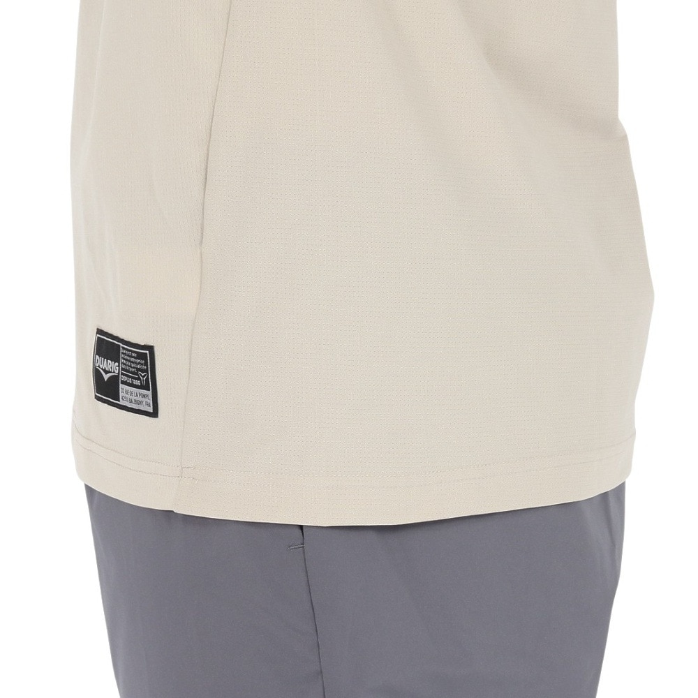 デュアリグ（DUARIG）（メンズ）ドライプラス 15UV ニット AIR Tシャツ 5S0020-TRCT-863SD OLV