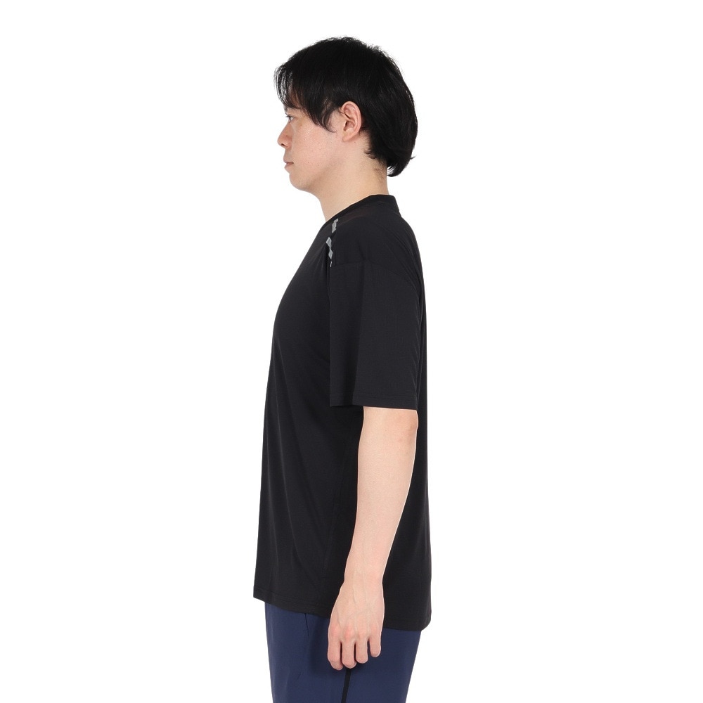 デュアリグ（DUARIG）（メンズ）ドライプラス A15UV メッシュ半袖Tシャツ 5S0023-TRCT-863GC BLK