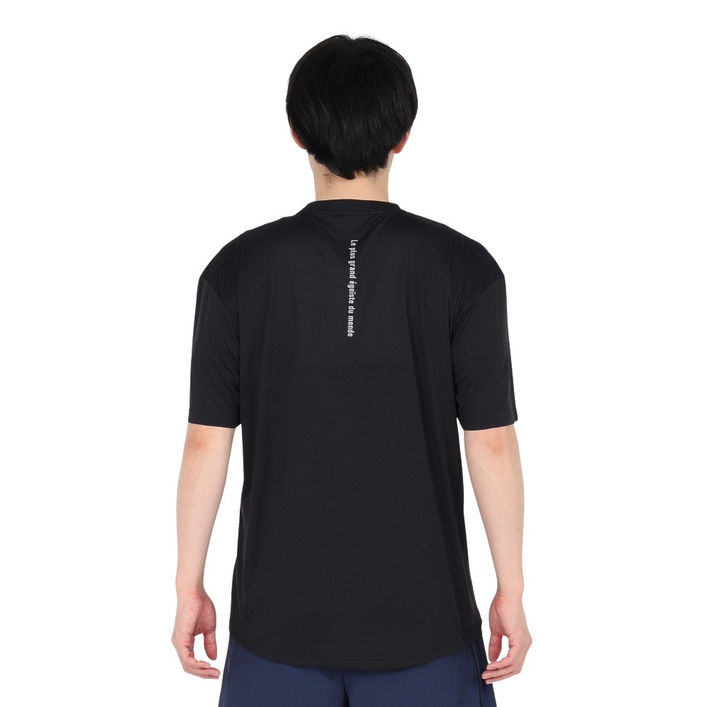 デュアリグ（DUARIG）（メンズ）ドライプラス A15UV メッシュ半袖Tシャツ 5S0023-TRCT-863GC BLK