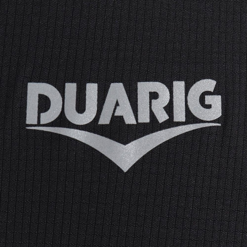 デュアリグ（DUARIG）（メンズ）ドライプラス A15UV メッシュ半袖Tシャツ 5S0023-TRCT-863GC BLK