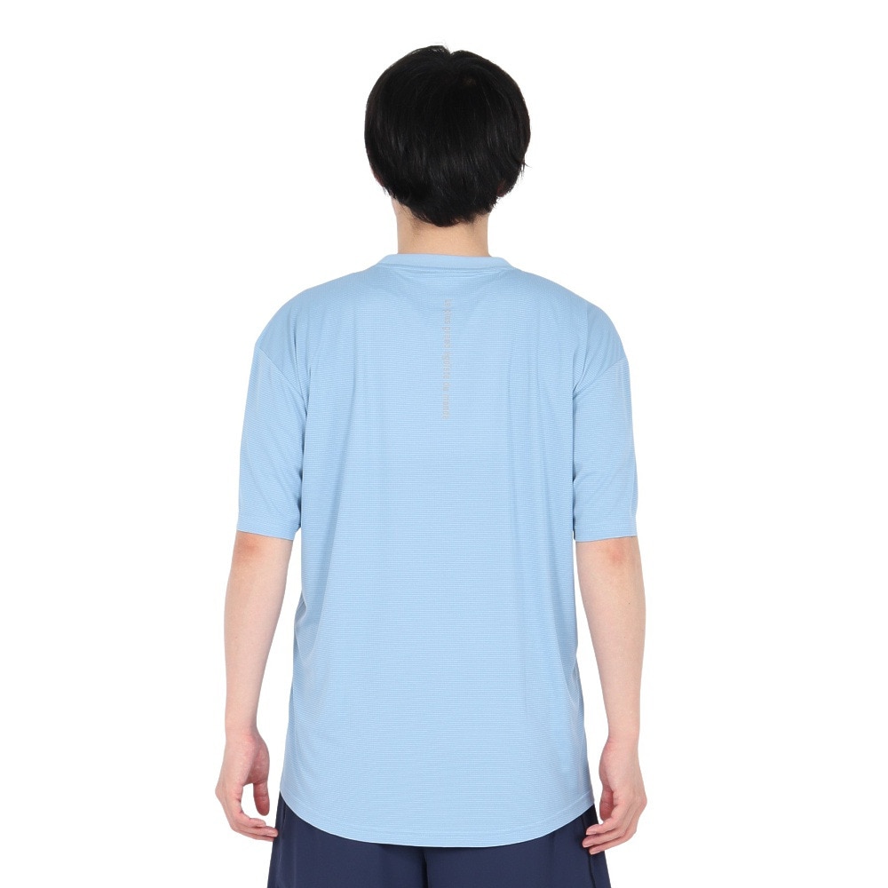 デュアリグ（DUARIG）（メンズ）ドライプラス A15UV メッシュ半袖Tシャツ 5S0023-TRCT-863GC BLU