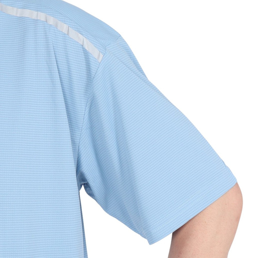 デュアリグ（DUARIG）（メンズ）ドライプラス A15UV メッシュ半袖Tシャツ 5S0023-TRCT-863GC BLU