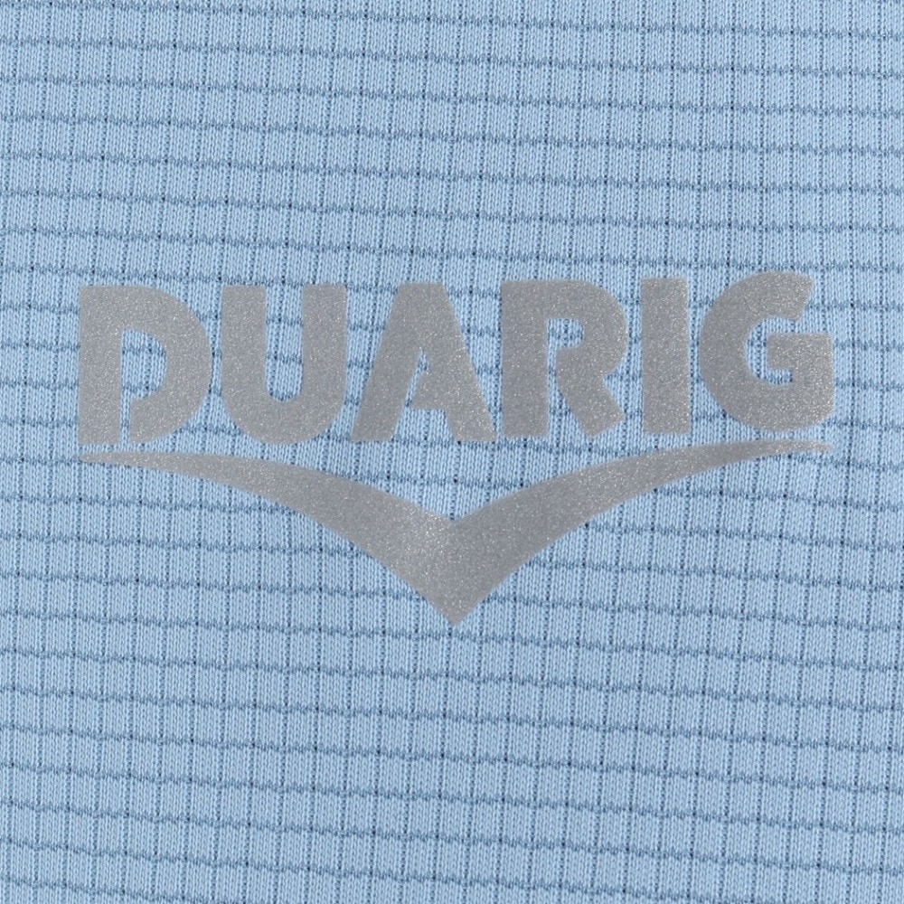 デュアリグ（DUARIG）（メンズ）ドライプラス A15UV メッシュ半袖Tシャツ 5S0023-TRCT-863GC BLU
