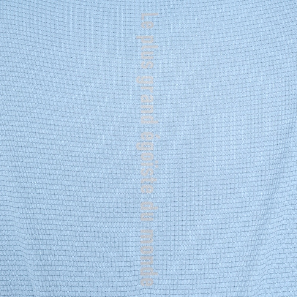 デュアリグ（DUARIG）（メンズ）ドライプラス A15UV メッシュ半袖Tシャツ 5S0023-TRCT-863GC BLU