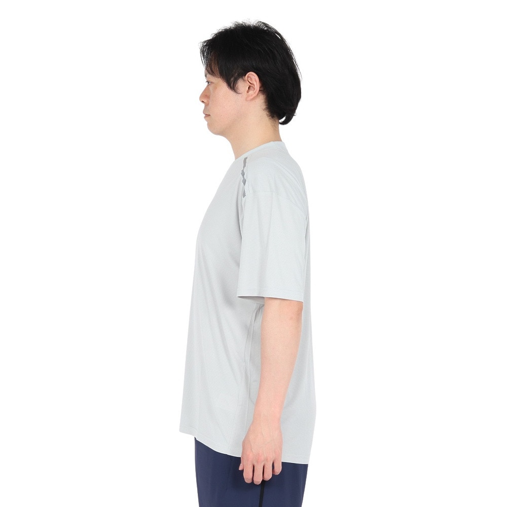 デュアリグ（DUARIG）（メンズ）ドライプラス A15UV メッシュ半袖Tシャツ 5S0023-TRCT-863GC GRY