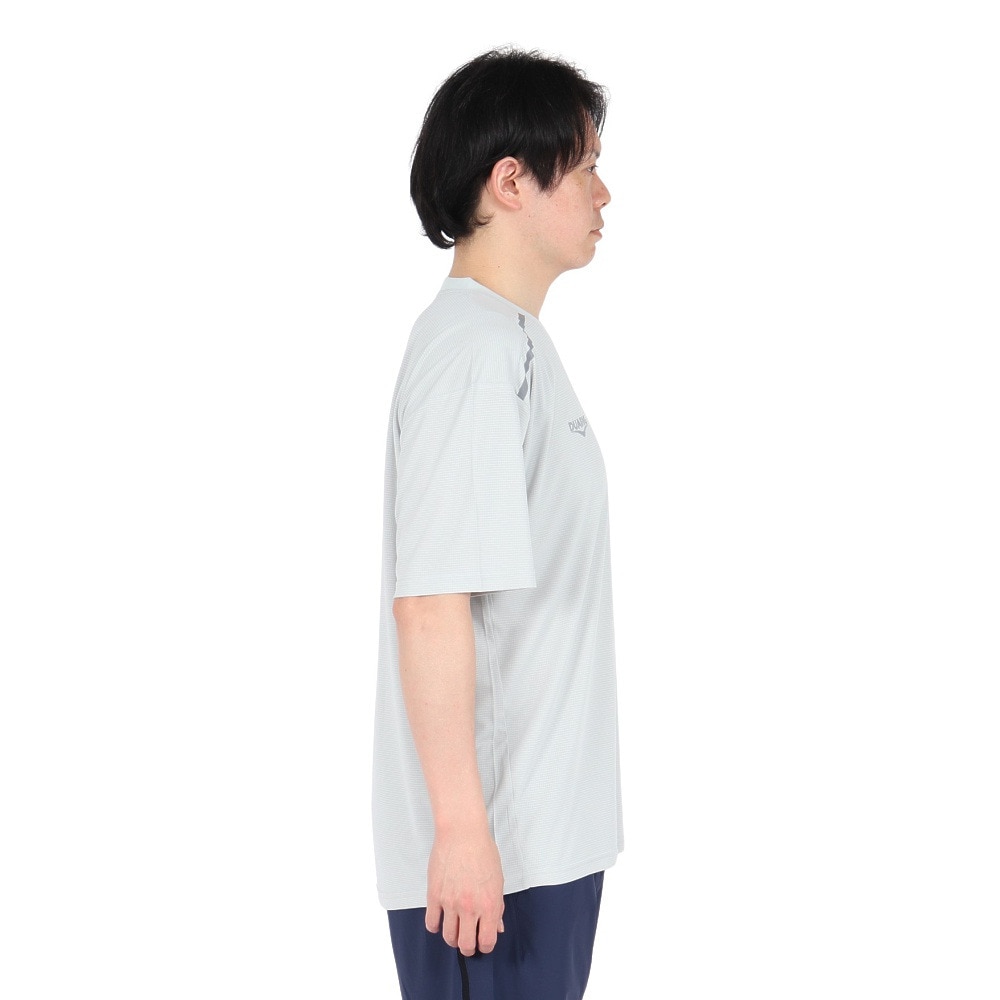 デュアリグ（DUARIG）（メンズ）ドライプラス A15UV メッシュ半袖Tシャツ 5S0023-TRCT-863GC GRY