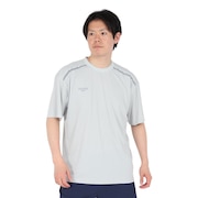 (メンズ)ドライプラス A15UV メッシュ半袖Tシャツ 5S0023-TRCT-863GC GRY