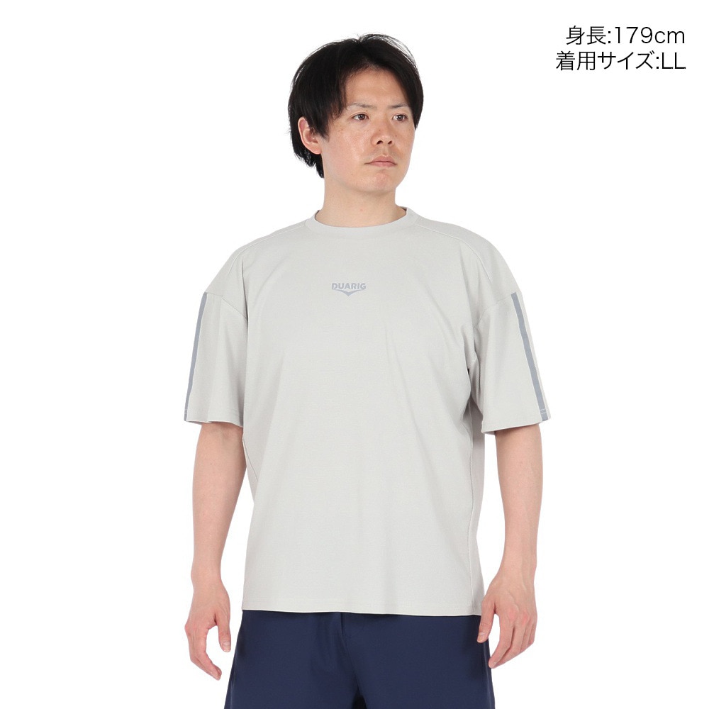 デュアリグ（DUARIG）（メンズ）ドライプラス 15UV DIAMOND 半袖Tシャツ 5S0024-TRCT-863GC BEG