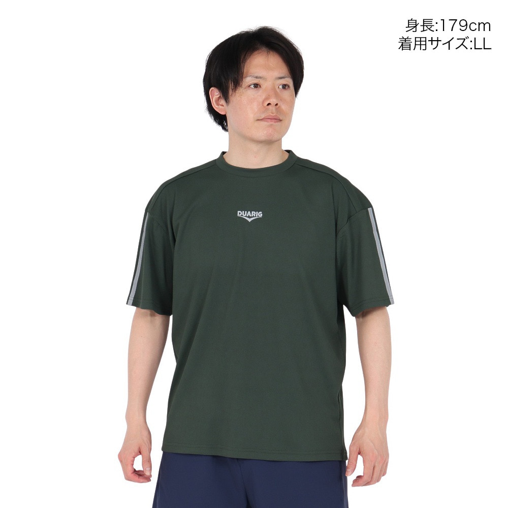 デュアリグ（DUARIG）（メンズ）ドライプラス 15UV DIAMOND 半袖Tシャツ 5S0024-TRCT-863GC DGRN