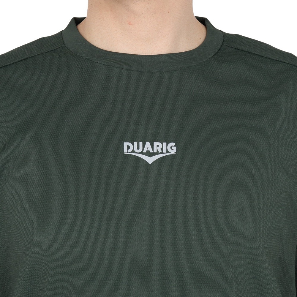 デュアリグ（DUARIG）（メンズ）ドライプラス 15UV DIAMOND 半袖Tシャツ 5S0024-TRCT-863GC DGRN