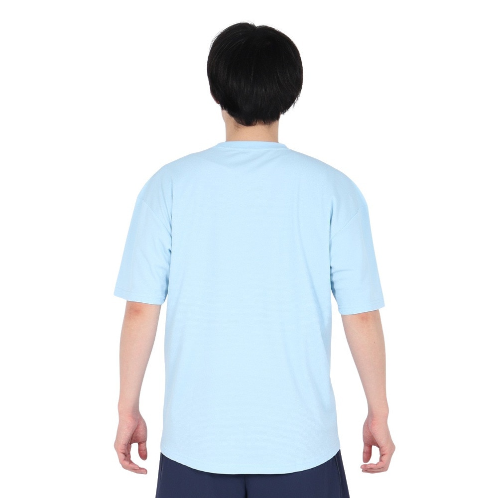 デュアリグ（DUARIG）（メンズ）ドライプラス 15UV DIAMOND 半袖Tシャツ 5S0024-TRCT-863GC SAX