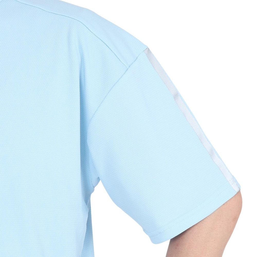 デュアリグ（DUARIG）（メンズ）ドライプラス 15UV DIAMOND 半袖Tシャツ 5S0024-TRCT-863GC SAX