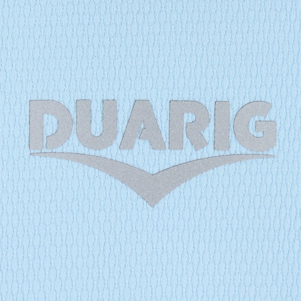 デュアリグ（DUARIG）（メンズ）ドライプラス 15UV DIAMOND 半袖Tシャツ 5S0024-TRCT-863GC SAX