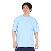 (メンズ)ドライプラス 15UV DIAMOND 半袖Tシャツ 5S0024-TRCT-863GC SAX