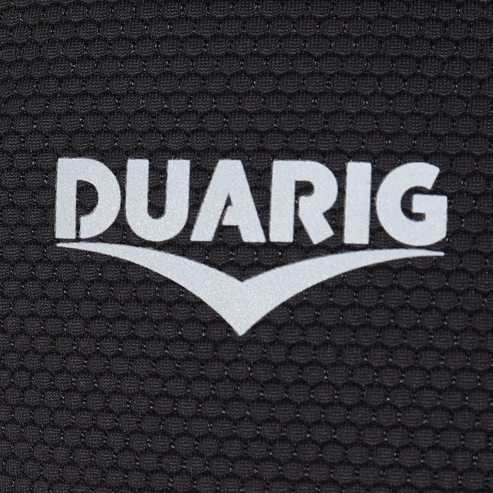 デュアリグ（DUARIG）（メンズ）ドライプラスクール シャインブロック UV HEXAGON 半袖Tシャツ 5S0025-TRCT-863GC BLK