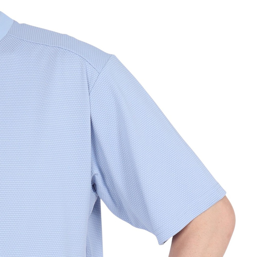 デュアリグ（DUARIG）（メンズ）ドライプラスクール シャインブロック UV HEXAGON 半袖Tシャツ 5S0025-TRCT-863GC BLU