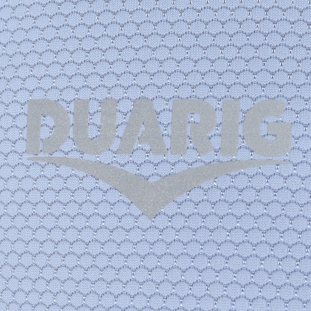 デュアリグ（DUARIG）（メンズ）ドライプラスクール シャインブロック UV HEXAGON 半袖Tシャツ 5S0025-TRCT-863GC BLU