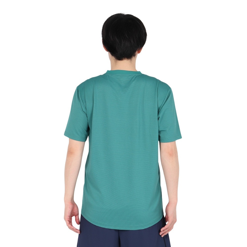 デュアリグ（DUARIG）（メンズ）ドライプラスクール シャインブロック UV HEXAGON 半袖Tシャツ 5S0025-TRCT-863GC GRN