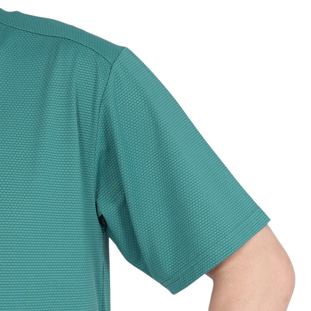 デュアリグ（DUARIG）（メンズ）ドライプラスクール シャインブロック UV HEXAGON 半袖Tシャツ 5S0025-TRCT-863GC GRN