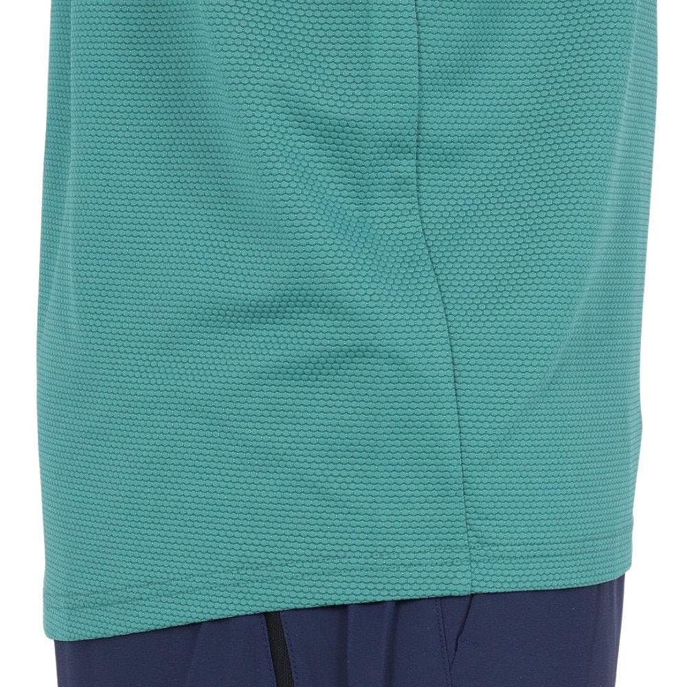 デュアリグ（DUARIG）（メンズ）ドライプラスクール シャインブロック UV HEXAGON 半袖Tシャツ 5S0025-TRCT-863GC GRN
