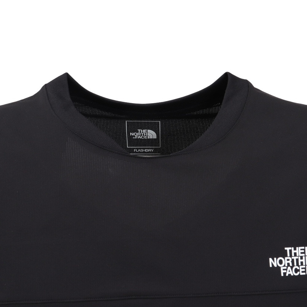 ザ・ノース・フェイス（THE NORTH FACE）（メンズ）半袖 テック クルーネック Tシャツ NT22599 K